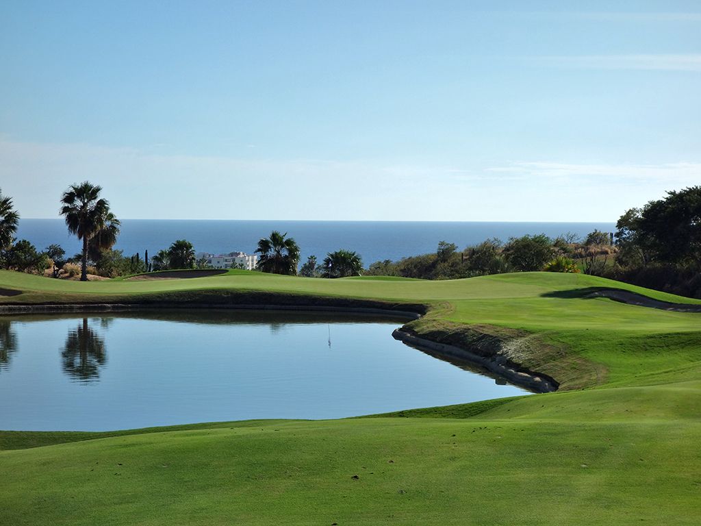 18th Hole at Cabo Real Golf Club (417 Yard Par 4)